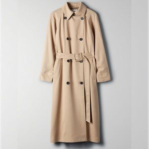 Babaton Torino flowy trench coat